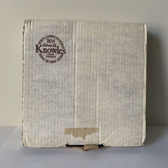 Knowles Blueberry Muffins Collector Plate Old-Fashioned Favorites #2 Weber - Picture 7 of 12